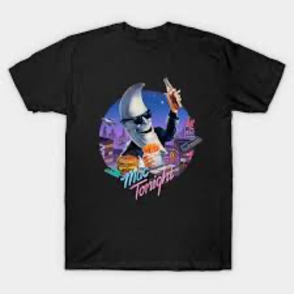 Mac Tonight Print Vers T-Shirt 70’s